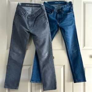 Two pairs of men’s Old Navy jeans - slim 29x30